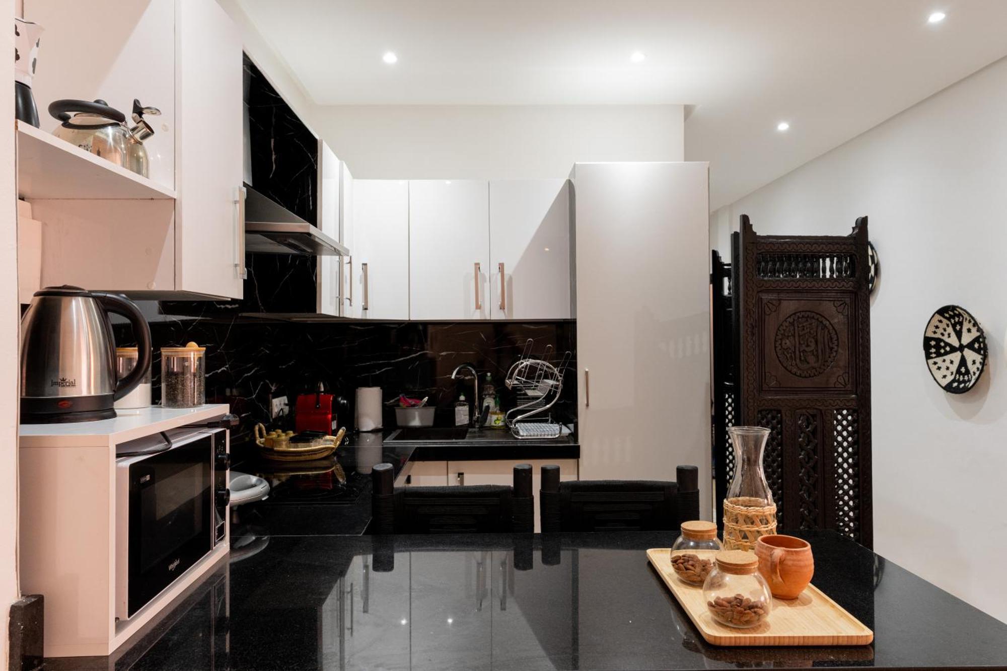 Appartement Centre Marrakech Gueliz - Cool & Cozy Apartment For A Family Stay In The Heart Of The City Marrakesch Exterior foto
