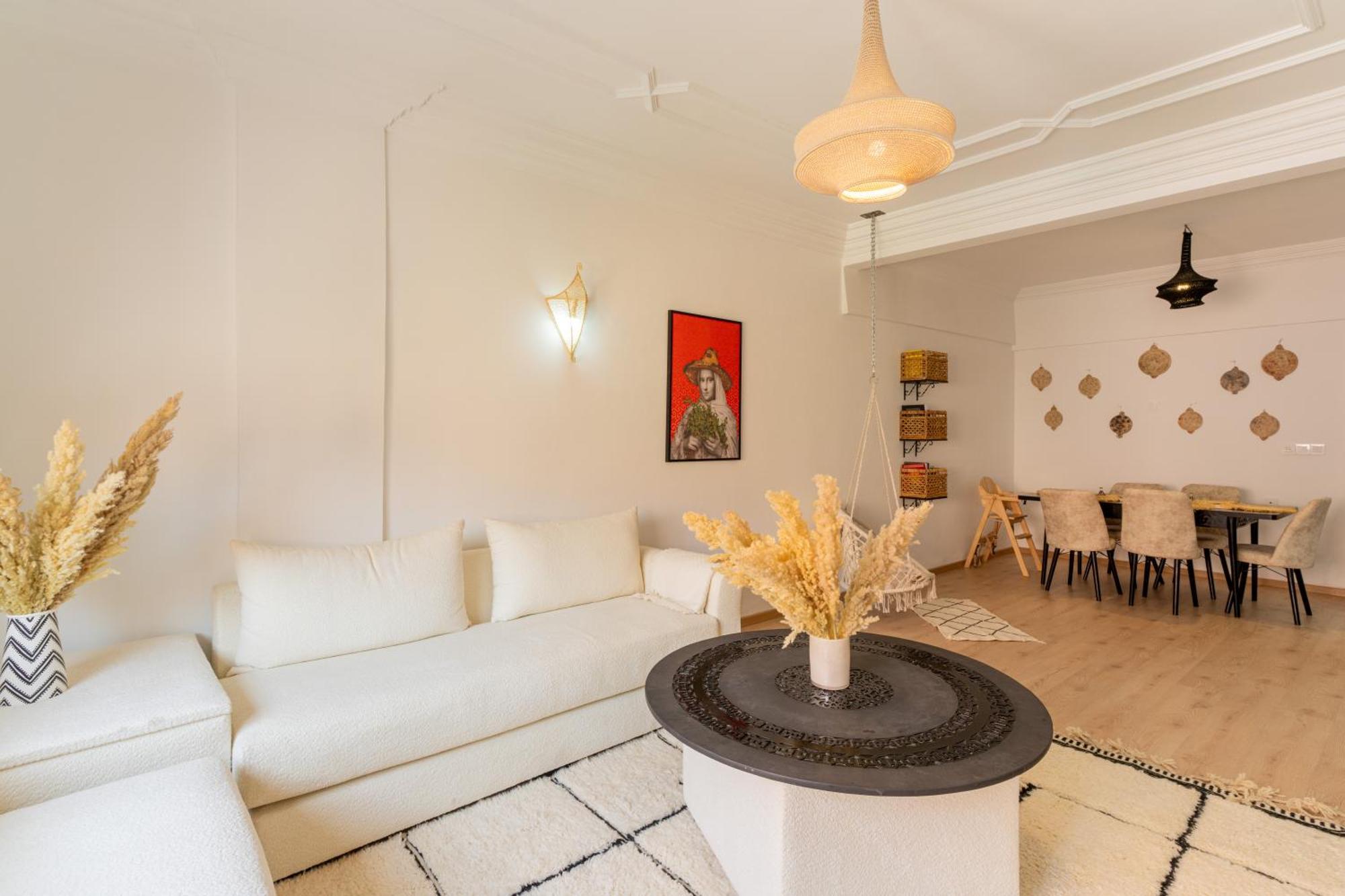 Appartement Centre Marrakech Gueliz - Cool & Cozy Apartment For A Family Stay In The Heart Of The City Marrakesch Exterior foto