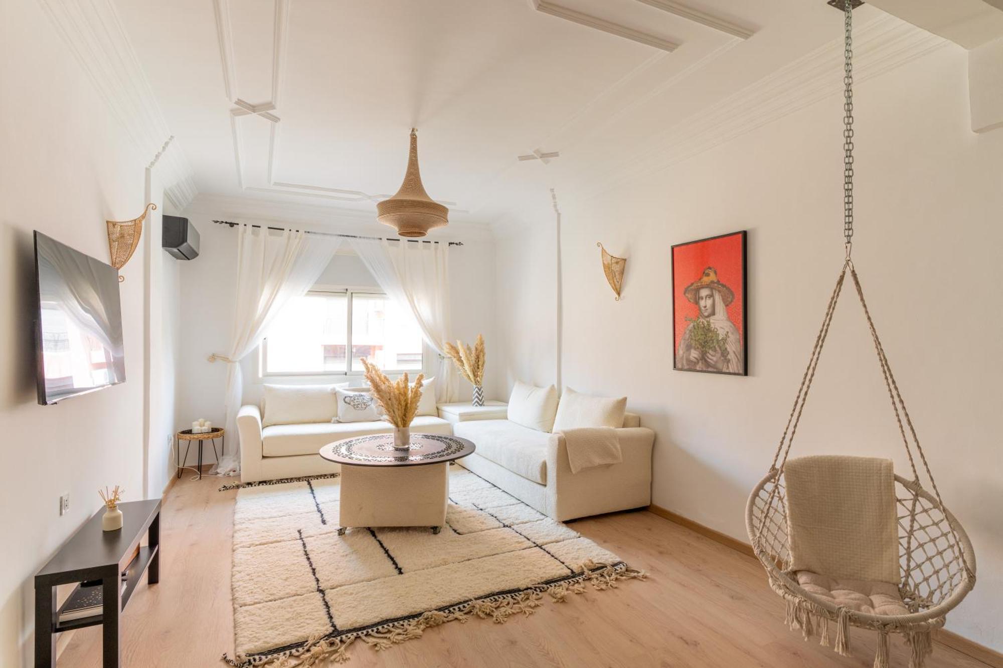 Appartement Centre Marrakech Gueliz - Cool & Cozy Apartment For A Family Stay In The Heart Of The City Marrakesch Exterior foto